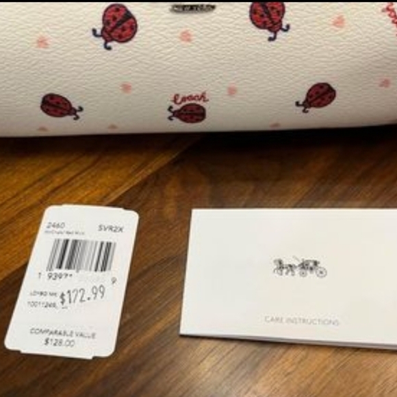 New Coach Roll Cosmetic Bag - Picture 3 of 4